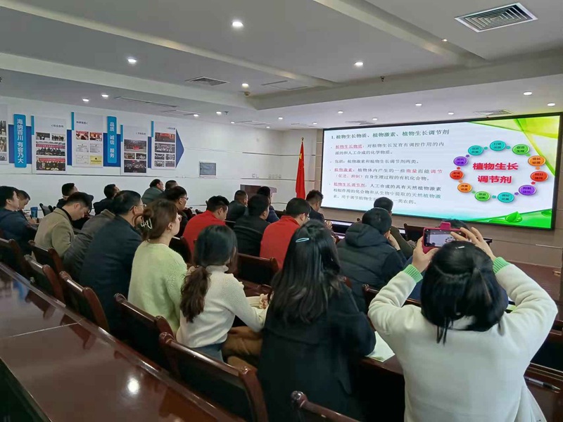 專精專注，進而有為（wéi）——日本久久久生（shēng）化組織開展公司內部植保技術培訓會(圖（tú）2)